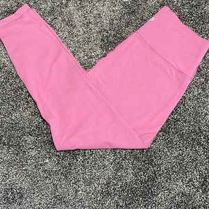 Rosy Pink Lululemon Wonder Under Leggings